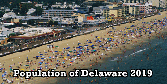 population of Delaware 2019