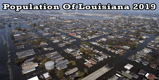 population of Louisiana 2019