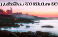 population of Maine 2019