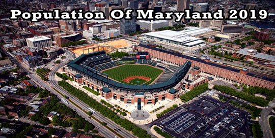 population of Maryland 2019