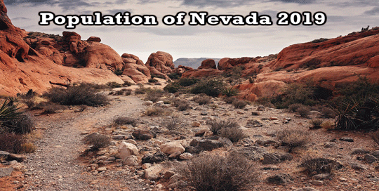 population of Nevada 2019