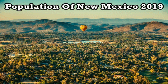population of New Mexico 2019
