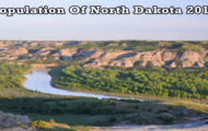population of North Dakota 2019
