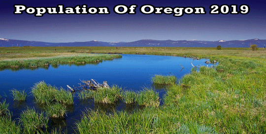 population of Oregon 2019
