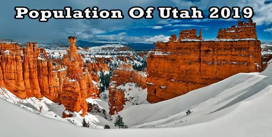 population of Utah 2019