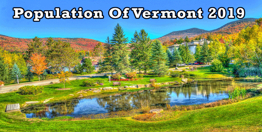 population of Vermont 2019