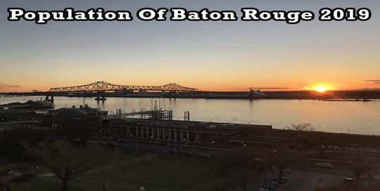 population of Baton Rouge 2019