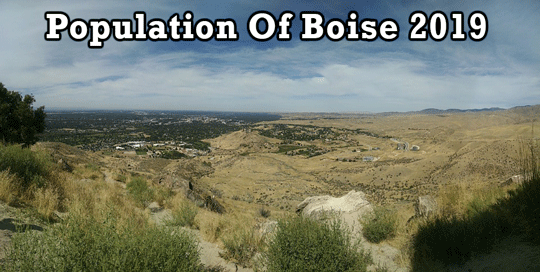population of Boise 2019