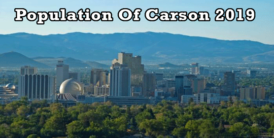 population of Carson 2019