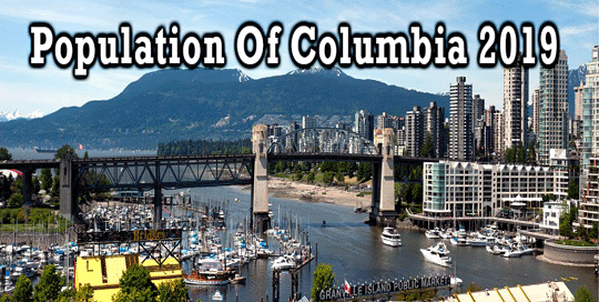population of Columbia 2019