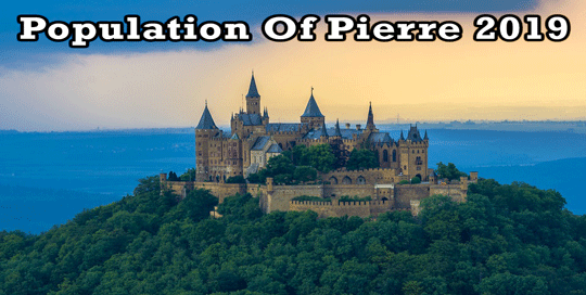 population of Pierre 2019