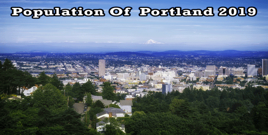 population of Portland 2019